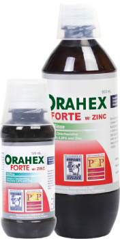Orahex forte with zinc